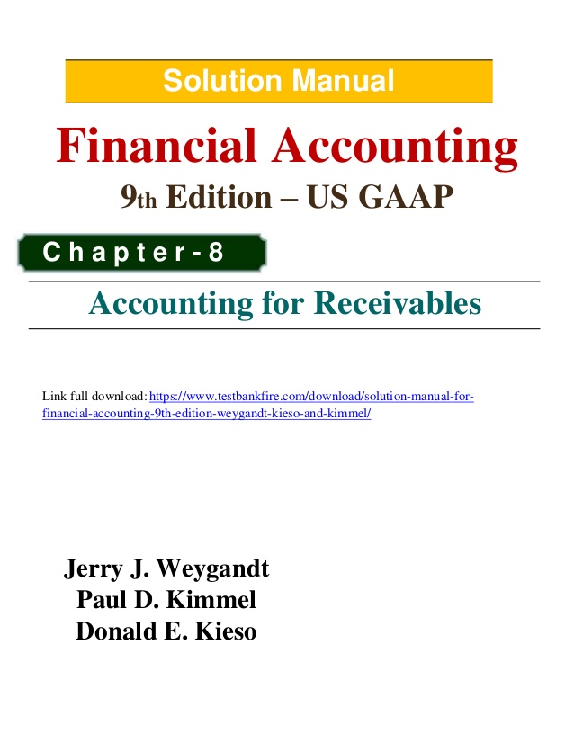 kimmel financial accounting 9e answers